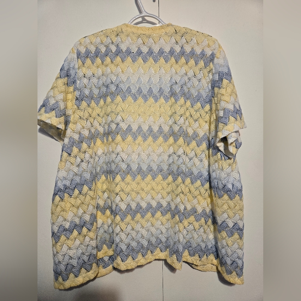❤️ Alfred Dunner Chevron Cardigan - Picture 4 of 4